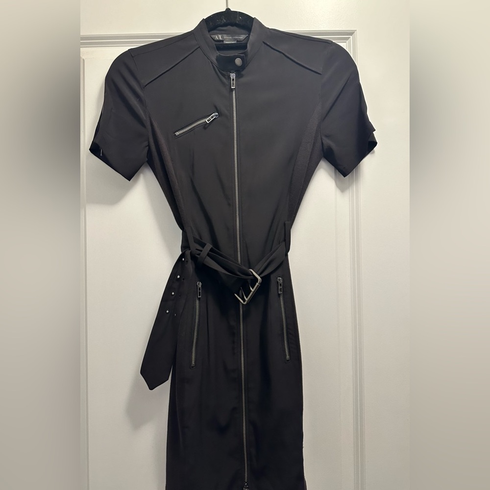 Armani Exchange black dress -size XS